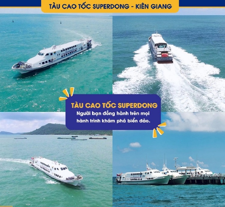 Vé tàu Hà Tiên - Phú Quốc